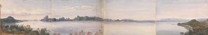 Panorama over Rio de Janeiro, Brasil av Admiral Sir Edward Gennys Fanshawe
