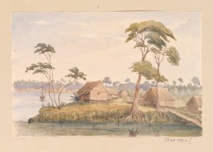 Sarawak fra Vestindia, Nord-Amerika og Borneo utklippsbok av Admiral Sir Edward Gennys Fanshawe