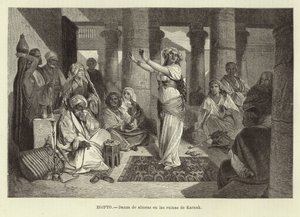 Egypt - Dans i ruinene ved Karnak