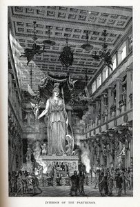 Interiør av Parthenon, 1882