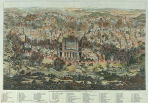 Et generelt syn på Jerusalem av Adolf Eltzner