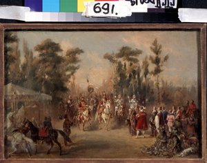 La chasse du tsar au 16eme siecle (The tsar