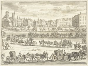Inngang til Cornelis Hop som ambassadør i Paris, 23. juni 1719