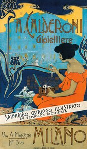 Til Calderoni Jeweller, Milano av Adolfo Hohenstein