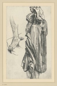 Christophorus, apostelmesteren fra Freiberg, i Dresden av Adolph Menzel