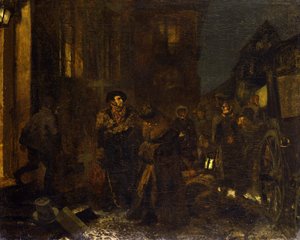 En pause på reisen av Adolph Menzel