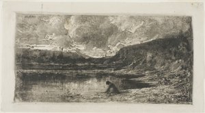 En klippe i Parish of Rix av Adolphe Appian
