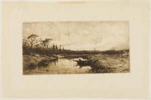 En høstkveld: nær Rossillon av Adolphe Appian