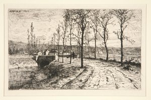 Inngang til landsbyen av Adolphe Appian