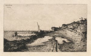 Surroundings of Carqueronne Surroundings of Carqueronne, 1882.