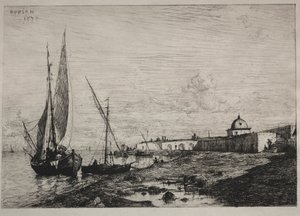 Havnen i San Remo av Adolphe Appian