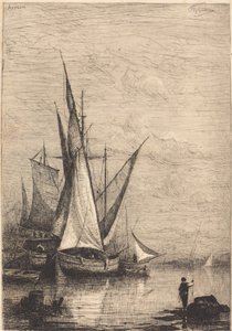 Havnen i Genova av Adolphe Appian