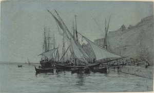 Havnen i Monaco av Adolphe Appian