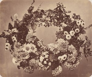 Blomster- og bærkrans av Adolphe Braun