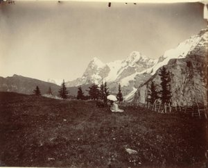 Landskap, Sveits av Adolphe Braun