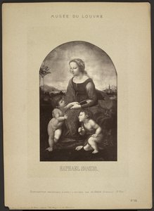 [Jomfru Maria i hagen av Raphael, Louvre-museet]