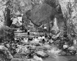 Cane River, Jamaica, c1905. av Adolphe Duperly and Son