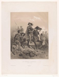 General Giuseppe Garibaldi som kommandør i slaget ved Varese Le General Garibaldi (tittel på objekt)