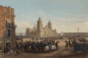 Genl. Scotts inngang til Mexico