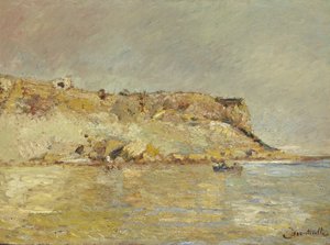 Kystfjellene av Adolphe Joseph Thomas Monticelli