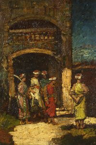 The Executioner, ca. 1860-80 (olje på panel)