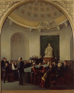 Det seremonielle møtet til Kunstakademiet i 1839, 1840