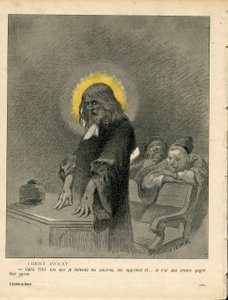 Smørfatet, nummer 123, Farge satirisk av Adolphe Leon Willette