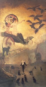 De svarte kattene av Adolphe Leon Willette
