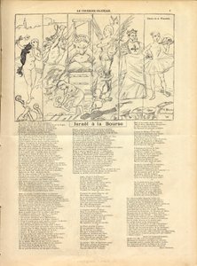 The Courier francais, Satirique en B & B av Adolphe Leon Willette