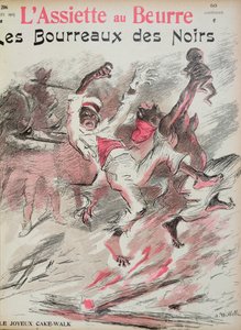 The Executioners of the Blacks, forside av 'L'Assiette au Beurre', 1905