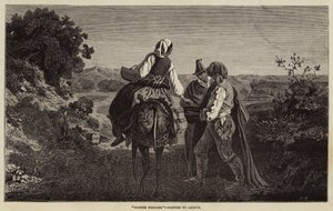 Spanske tiggere av Adolphe Pierre Leleux