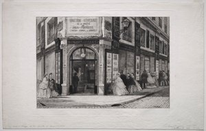 Hovedkvarteret til Société des Aquafortistes, 1864.