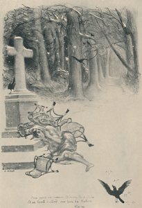 Sikaden, 1919 av Adolphe Leon Willette