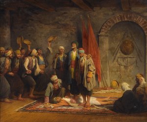 Rifai Sufi-seremoni av Yvon, Adolphe