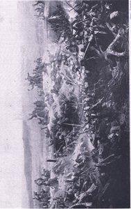 Inntakelsen av Malakoff av franskmennene, illustrasjon fra British Battles on Land and Sea, 1915 av Adolphe Yvon