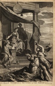 Allegorisk frontispice med Europa, Zeus og Themis