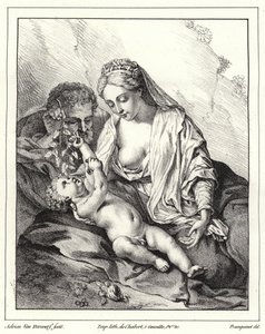 Den hellige familie av Adriaan van der Werff