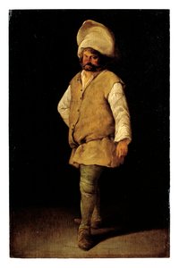 A Porter (olje på panel) av Adriaen Brouwer