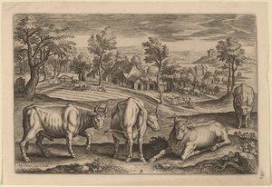 Four Bulls   1251935   no       norwegian Successfully Translated  Original: Architectural Fantasy with Tomb and Ruins, Plate from "Rovine Inventione de Giovan. Loren, Legeay Architet. Intagliate da lui stesso in Luce 1768" Translat: Architectural Fantasy  av Adriaen Collaert