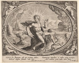 Ignis (brann) av Adriaen Collaert