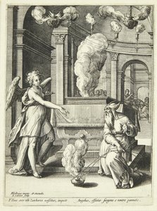 Johannes kunngjøring av Adriaen Collaert