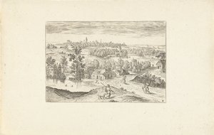 Landskap med dam Landskap rundt Antwerpen (serietittel) av Adriaen Collaert