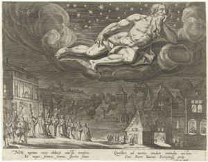 Natt De fire ganger på dagen (serietittel) av Adriaen Collaert