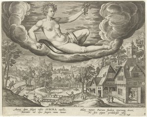 Morgen De fire ganger på dagen (serietittel) av Adriaen Collaert