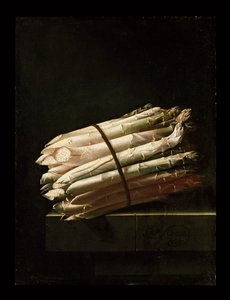 Stilleben av asparges, 1699