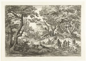 Landskap med jaktlag Landskap med jegere (serietittel)