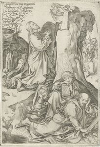 Kristus i Getsemane hage av Adriaen Huybrechts (I)