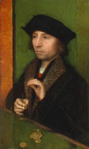 Mann som veier gull, ca. 1515-20.