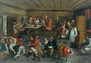 A Dutch Merrymaking, 1622 av Adriaen Jansz. van Ostade