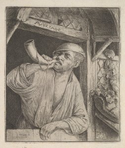 Baker blåsehorn, 1610-85. av Adriaen Jansz. van Ostade
